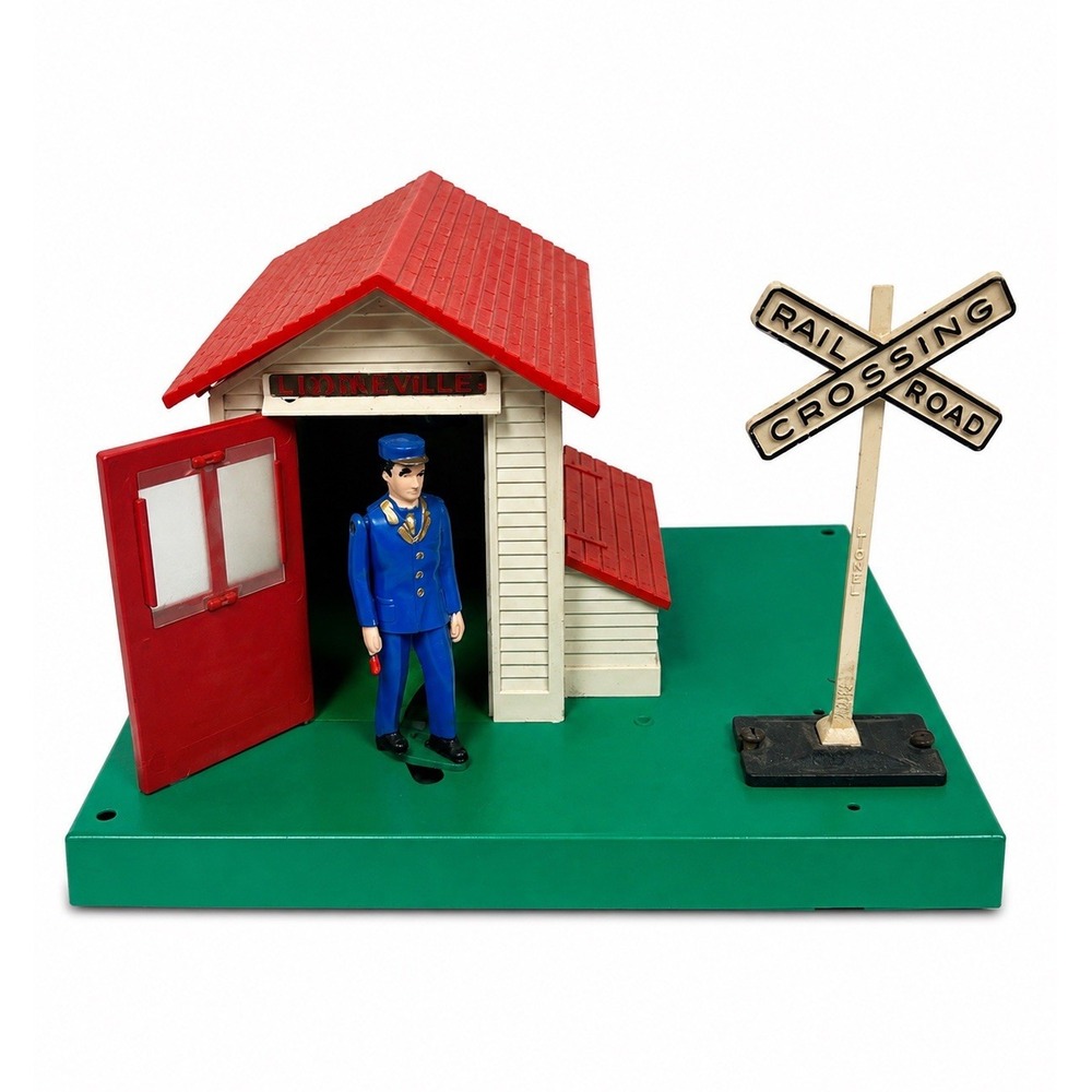 Lionel Automatic Gateman Station Postwar O Gauge Accessory